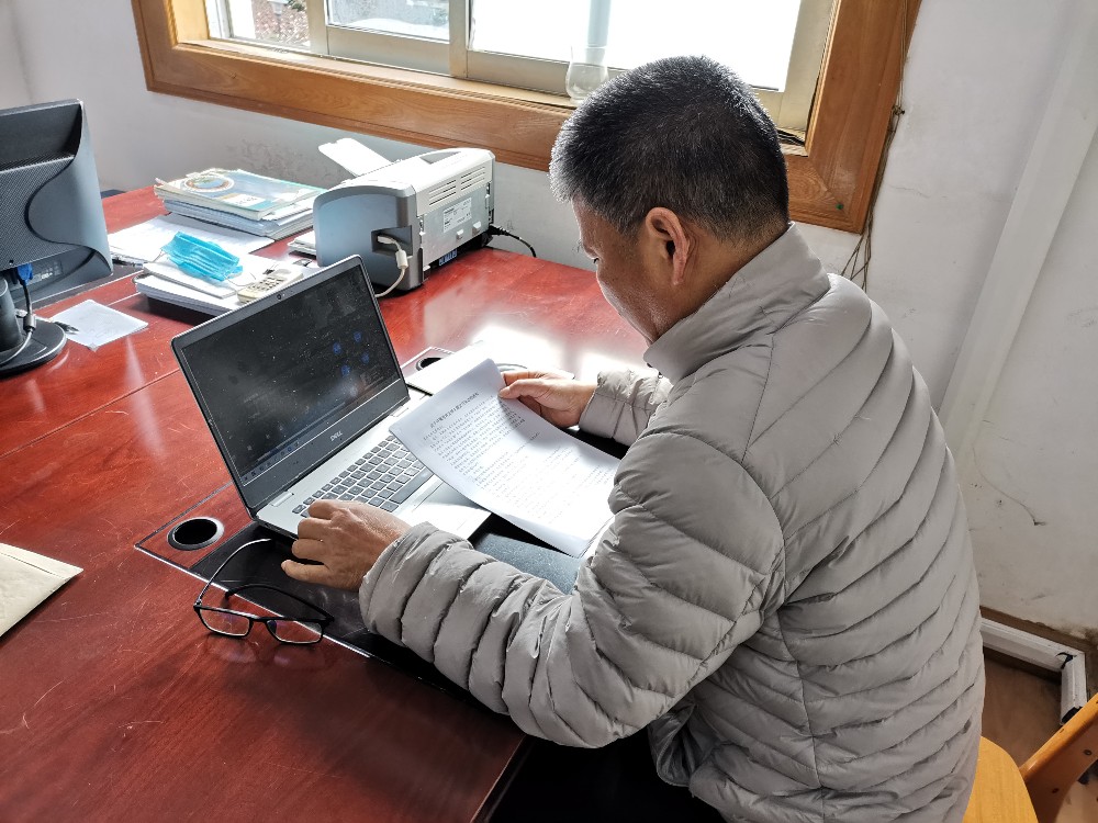 党员“云集合”、防疫学习两不误